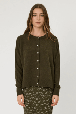 TALI CARDIGAN OLIVE