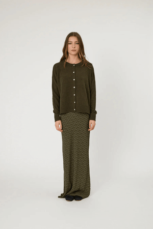 TALI CARDIGAN OLIVE