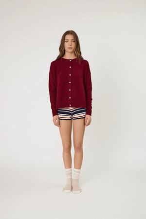 TALI CARDIGAN POMEGRANATE