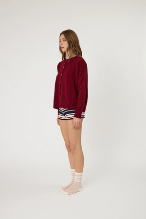 TALI CARDIGAN POMEGRANATE