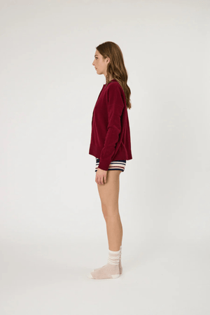 TALI CARDIGAN POMEGRANATE