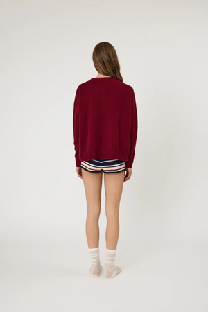 TALI CARDIGAN POMEGRANATE