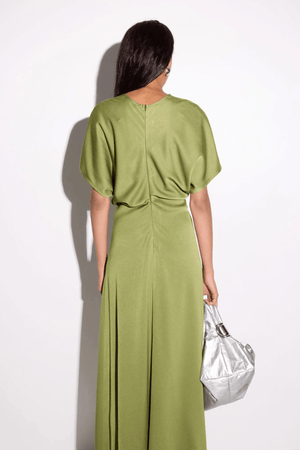TARA DRESS MOSS