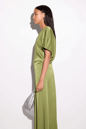 TARA DRESS MOSS