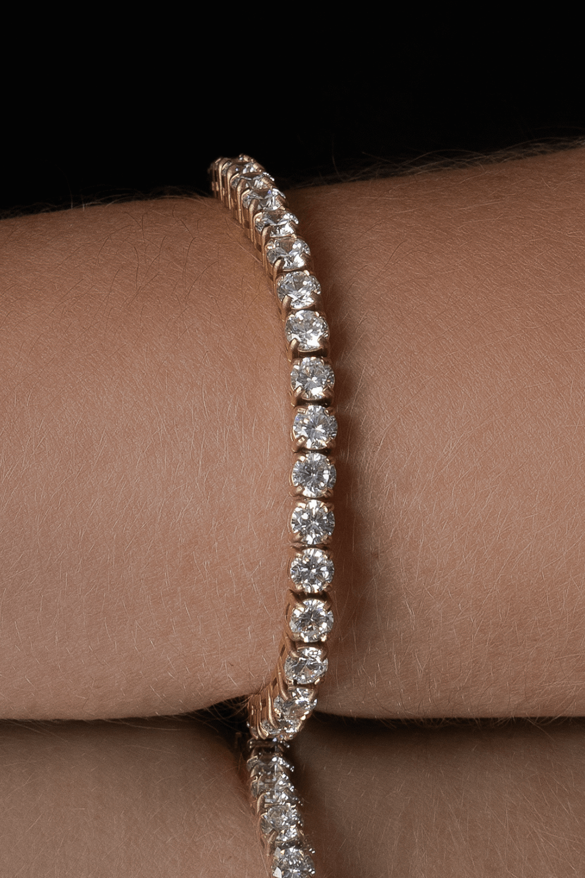TENNIS BRACELET CZ/SILVER
