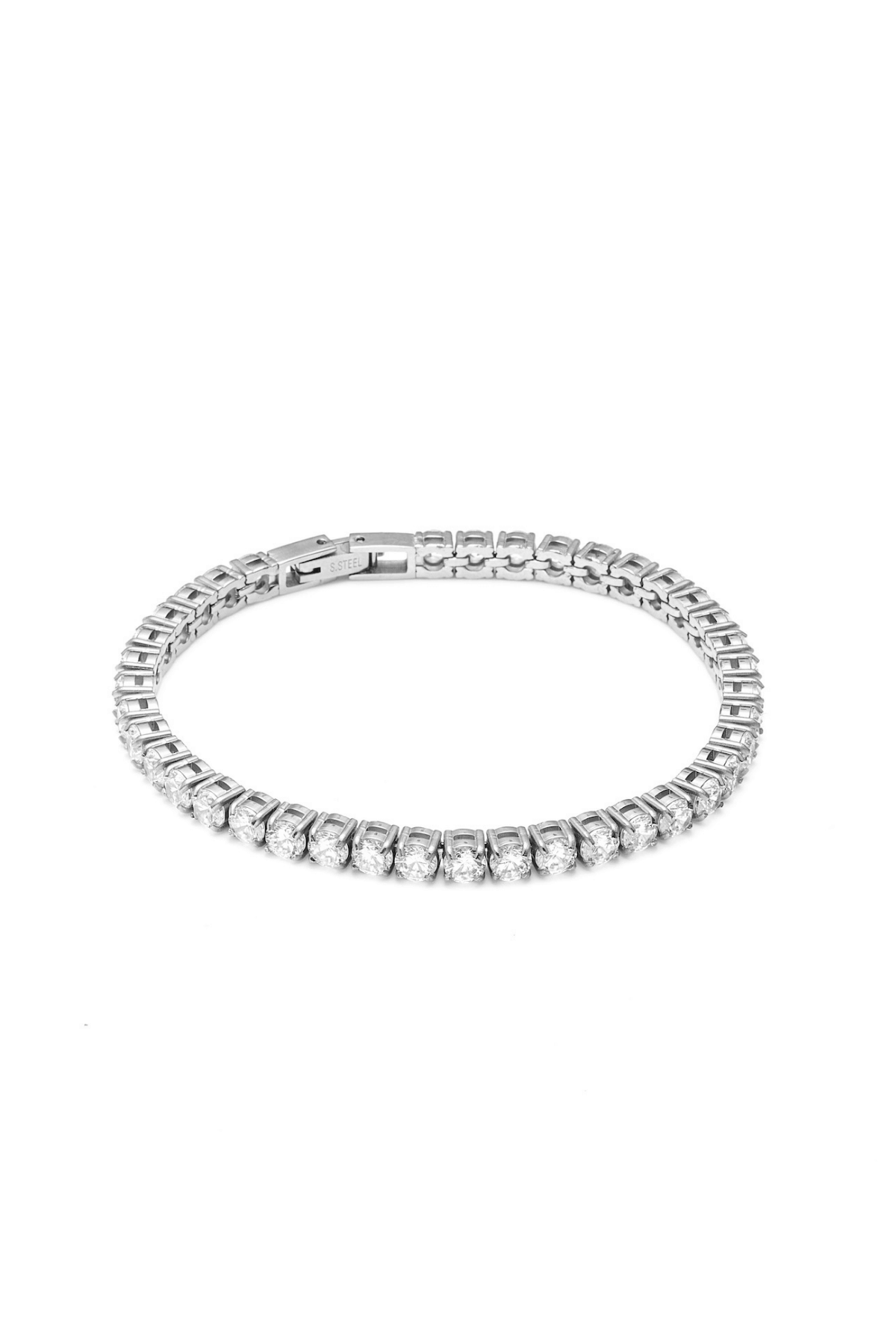 TENNIS BRACELET CZ/SILVER