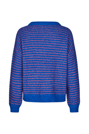 TERRY KNIT JUMPER BLUE