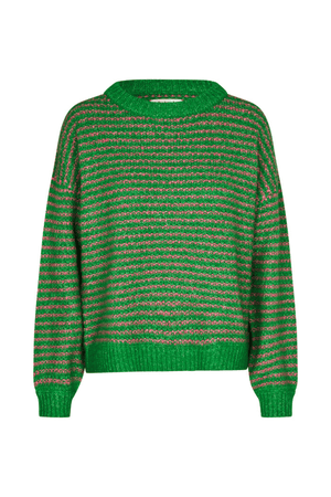 TERRY KNIT JUMPER GREEN