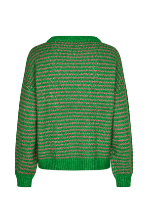 TERRY KNIT JUMPER GREEN