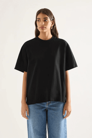 THE GOOD OVERSIZED TEE BLACK