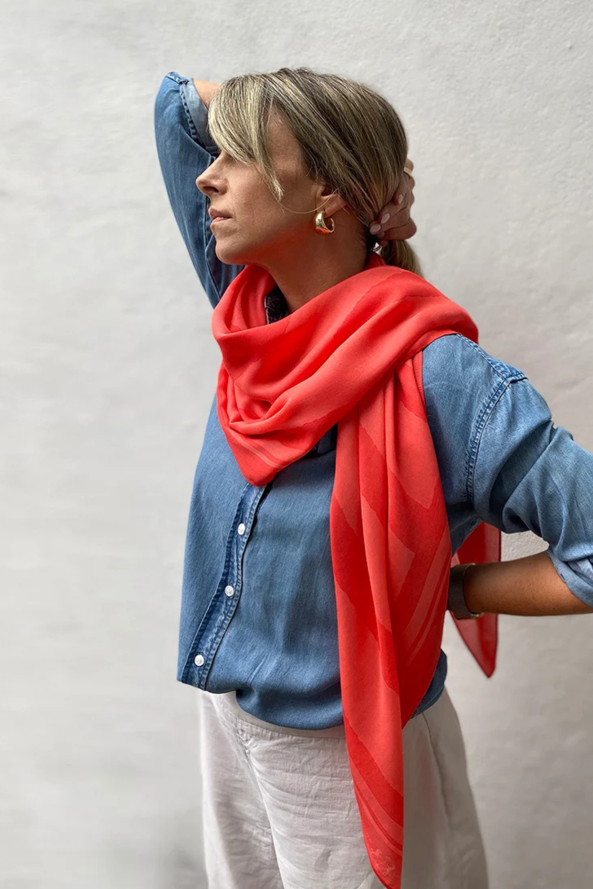THE CAMBRIDGE CASHMERE MODAL SCARF