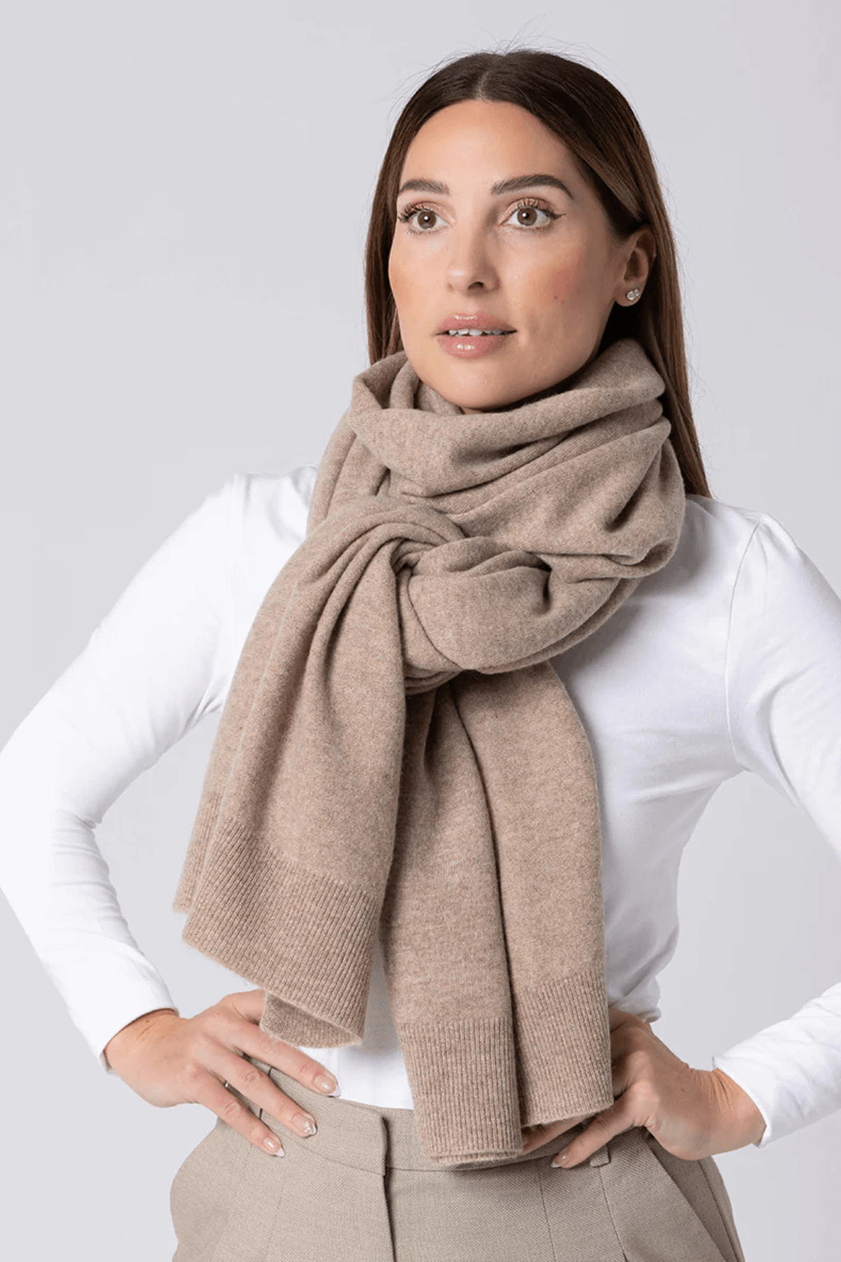 THE CLEMENTS WOOL SCARF