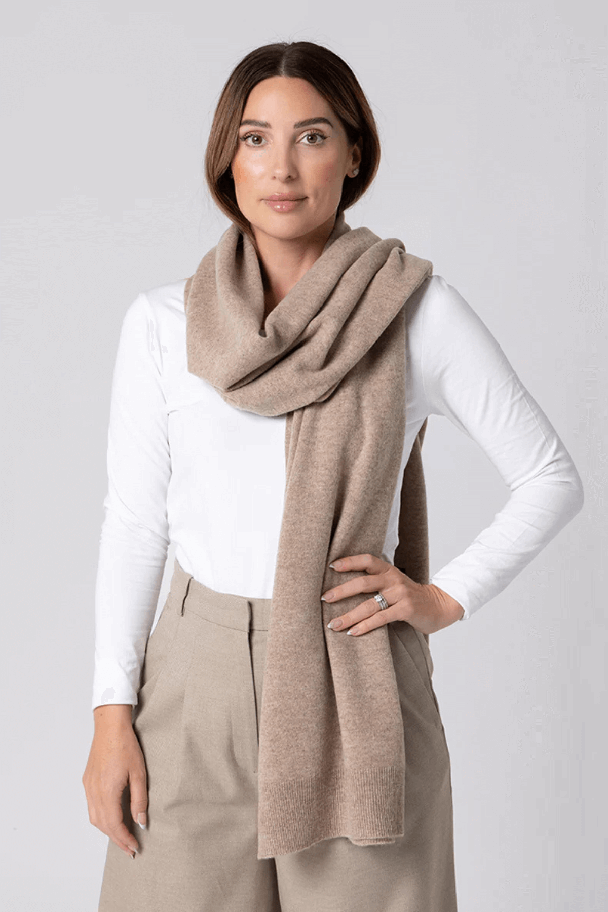 THE CLEMENTS WOOL SCARF