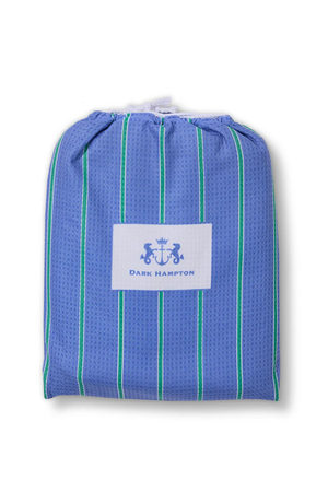 THE EAST HAMPTON BLUE HOODED TOWEL