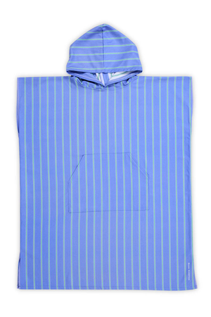 THE EAST HAMPTON BLUE HOODED TOWEL