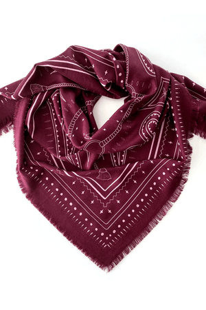 THE HADFIELD WOOL SILK SCARF
