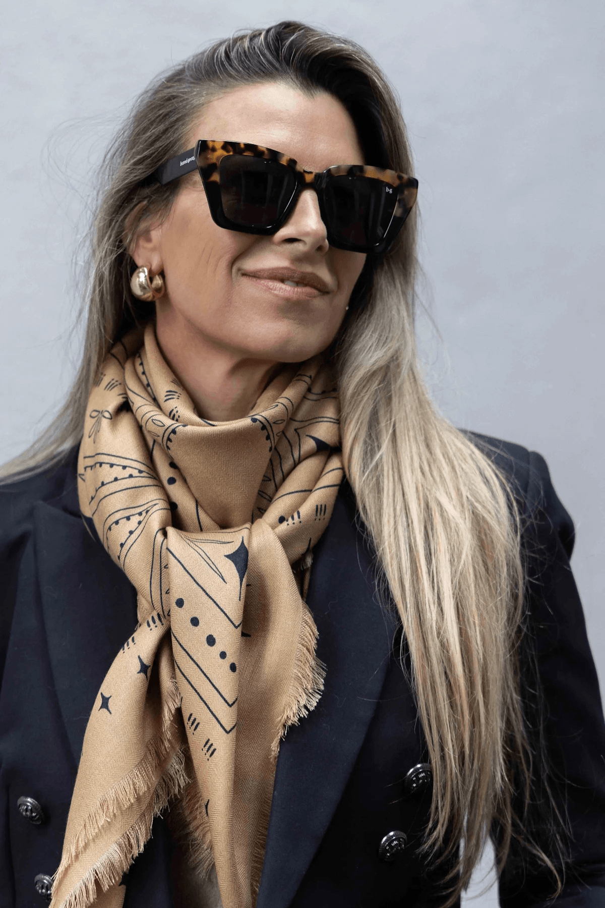 THE HOLDEN WOOL SILK SCARF