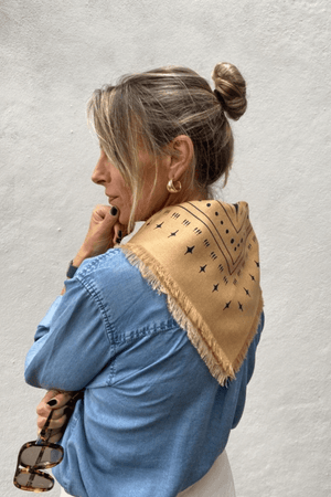 THE HOLDEN WOOL SILK SCARF