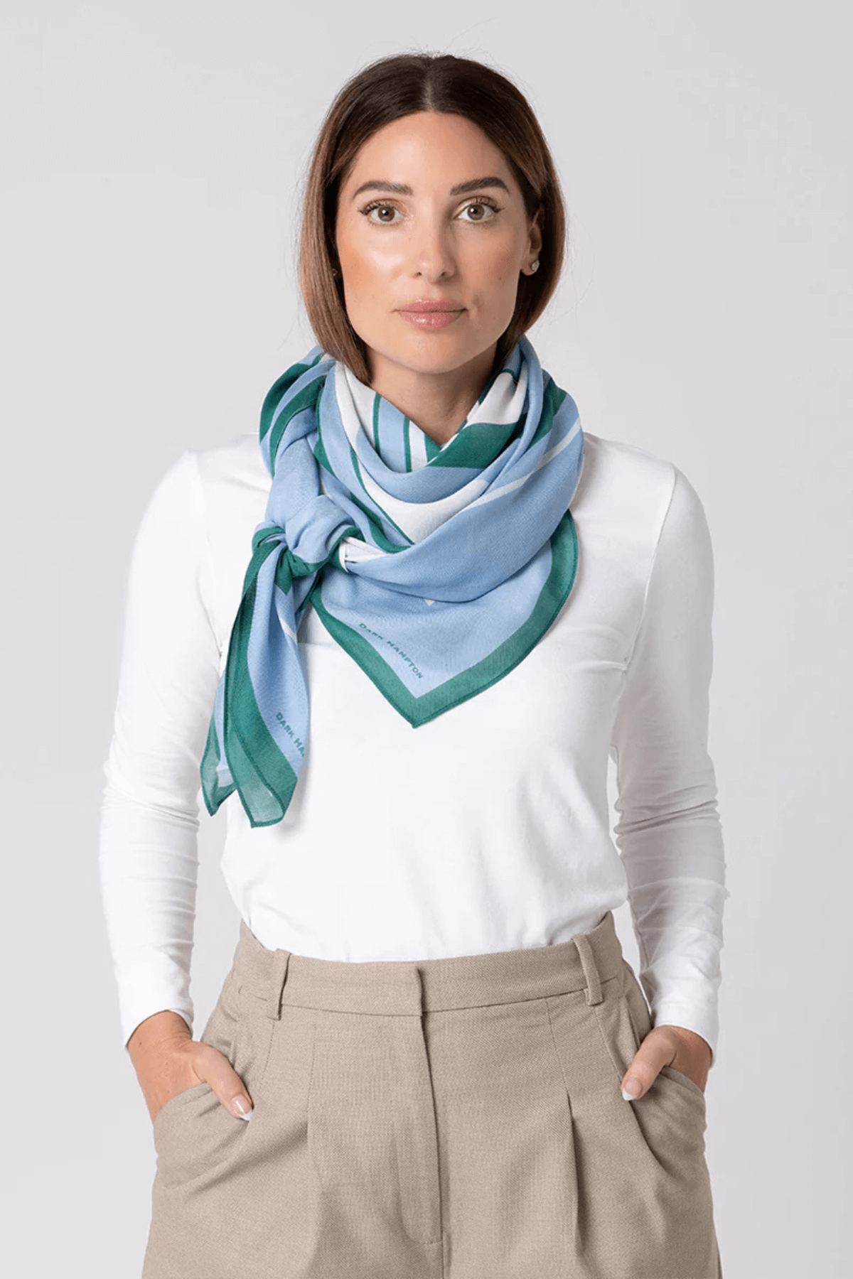 THE KEENAN CASHMERE MODAL SCARF
