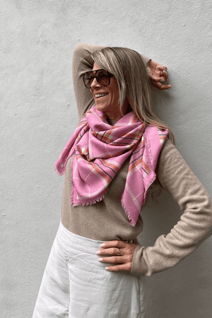 THE MCRAE WOOL SILK SCARF