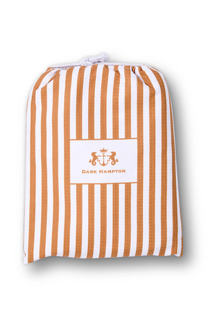 THE MONTAUK TAN HOODED TOWL