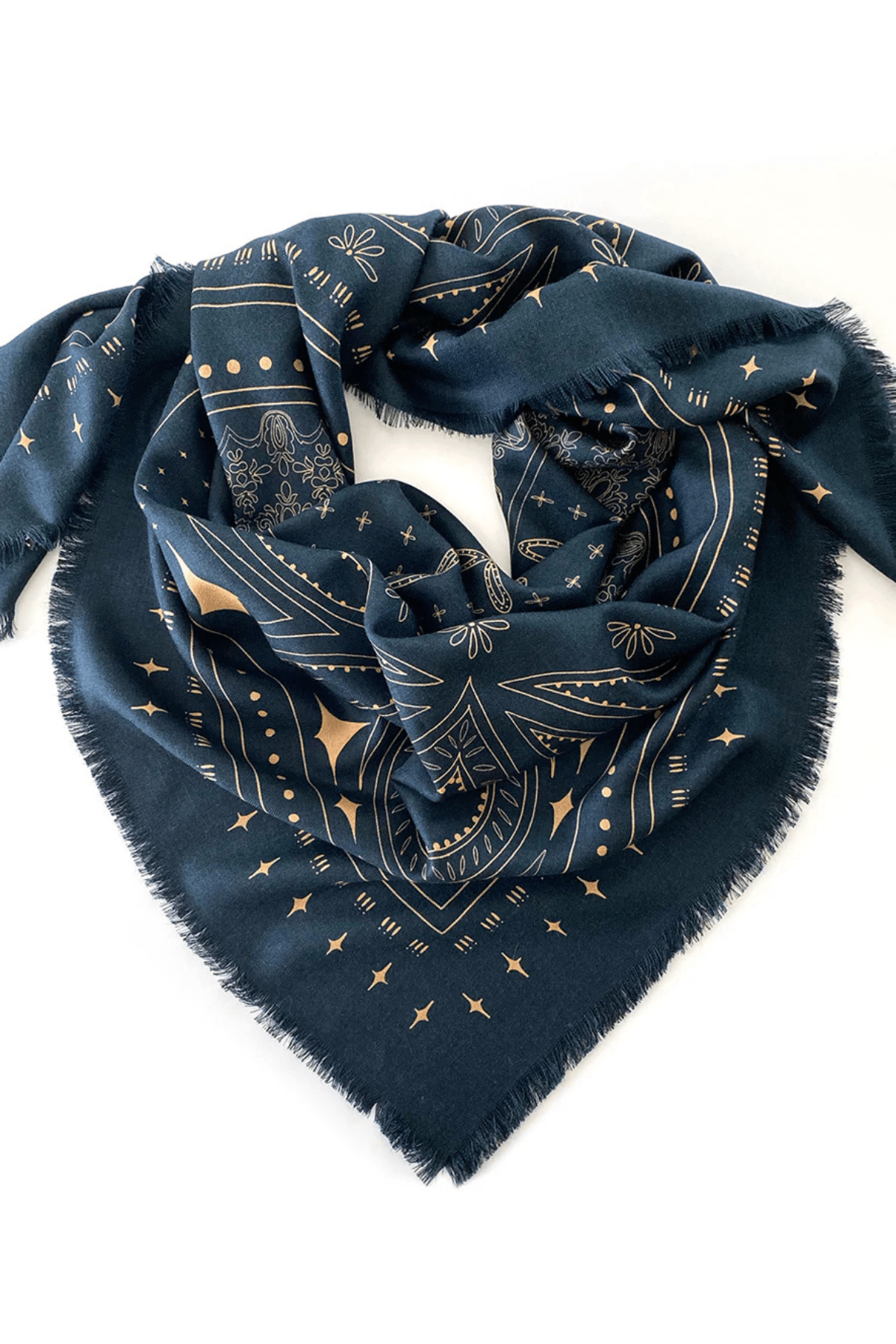 THE QUIN WOOL SILK SCARF