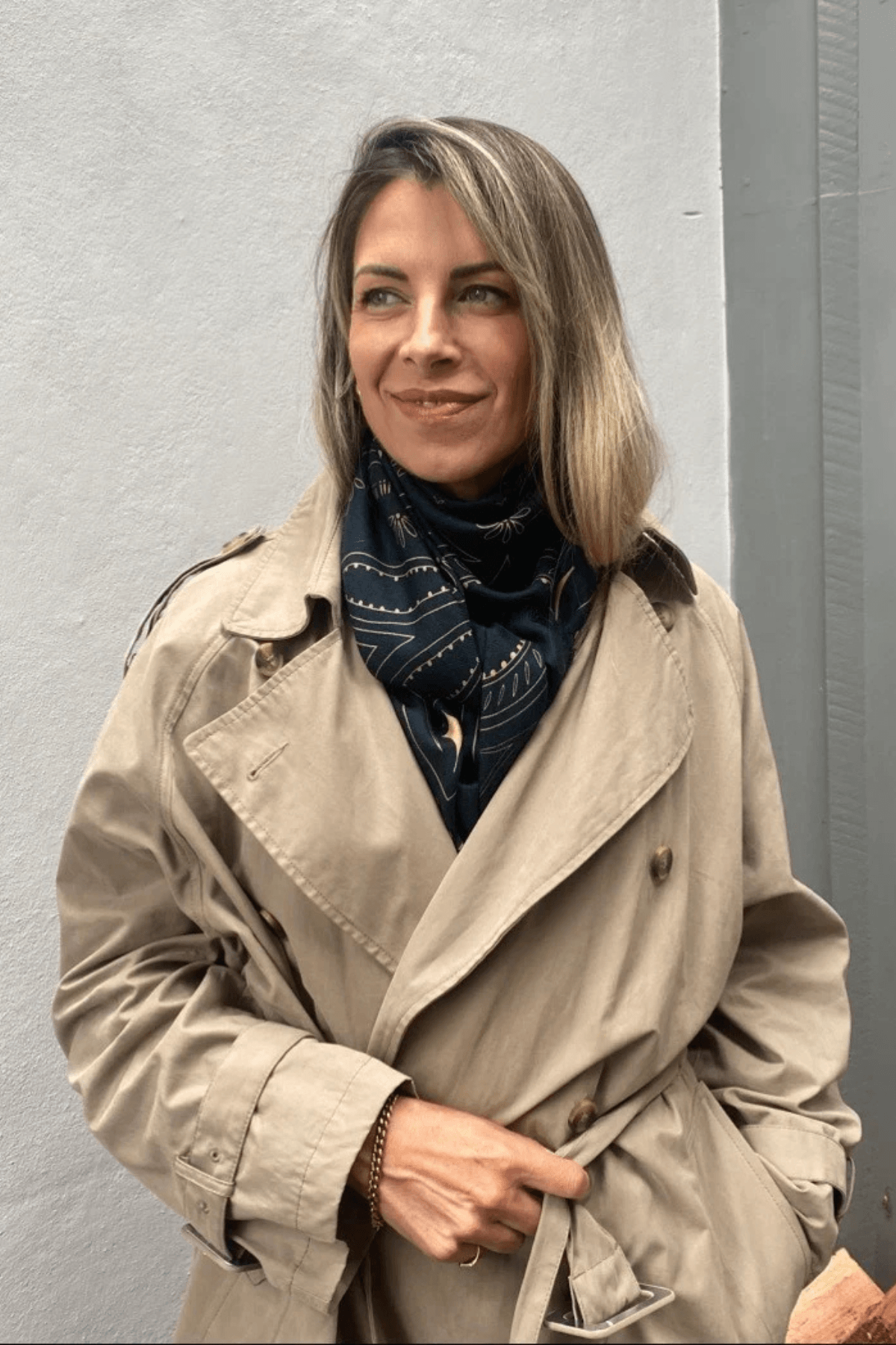 THE QUIN WOOL SILK SCARF