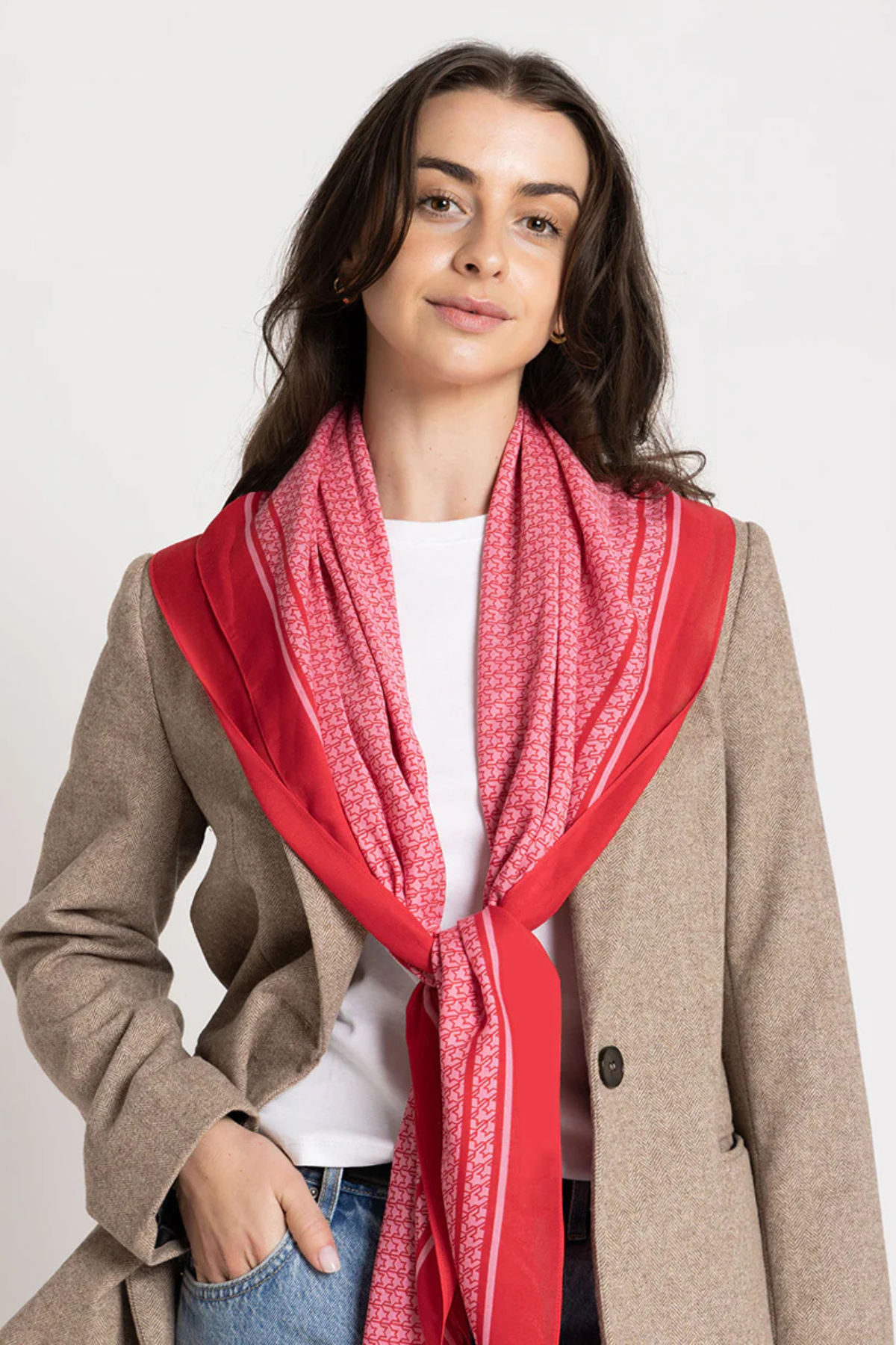 THE ROLLESTON CASHMERE MODAL SCARF