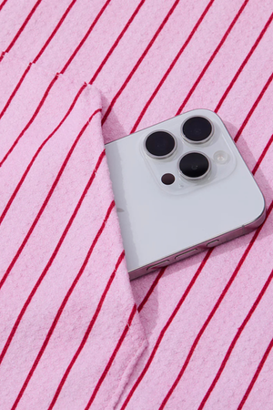 THE SAG HARBOR PINK HOODED TOWEL