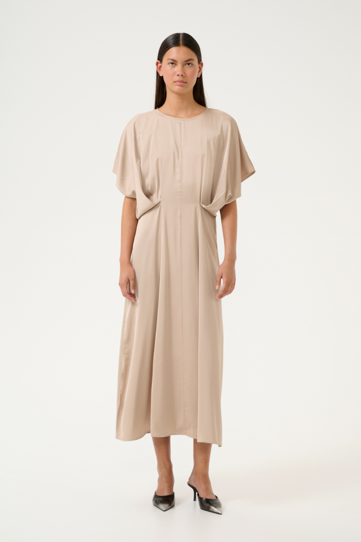 THORUN DRESS SIMPLY TAUPE