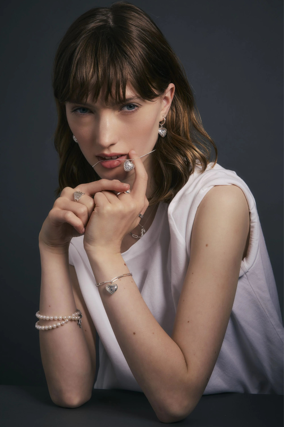 HEART THRILLS BRACELET SILVER