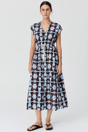 THYRA DRESS PRINT