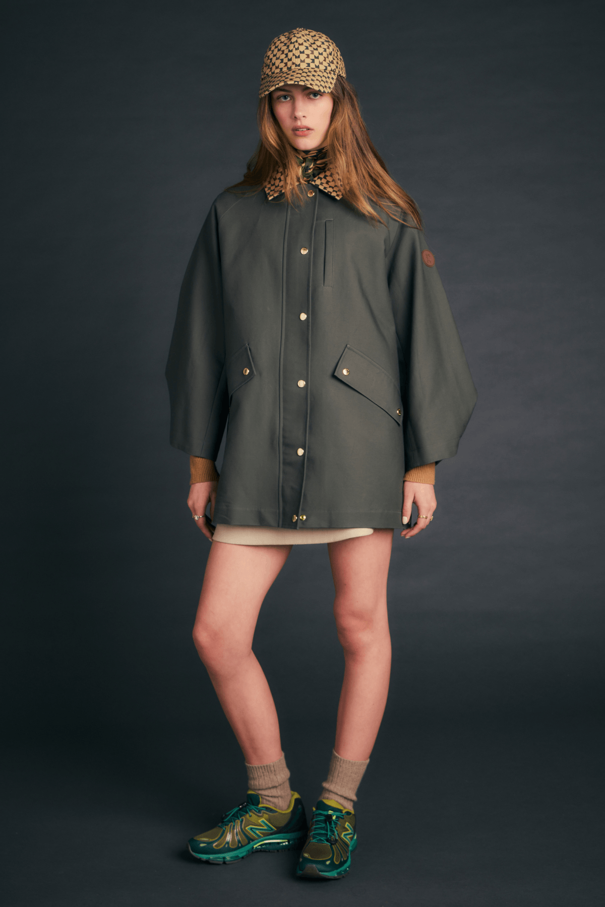 TILLER JACKET DARK OLIVE