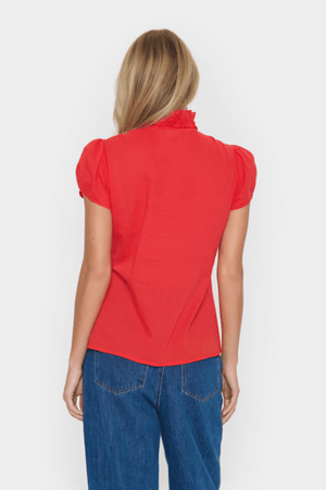 TILLI SHIRT FLAME SCARLET
