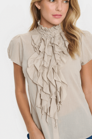 TILLI SHIRT PLAZA TAUPE