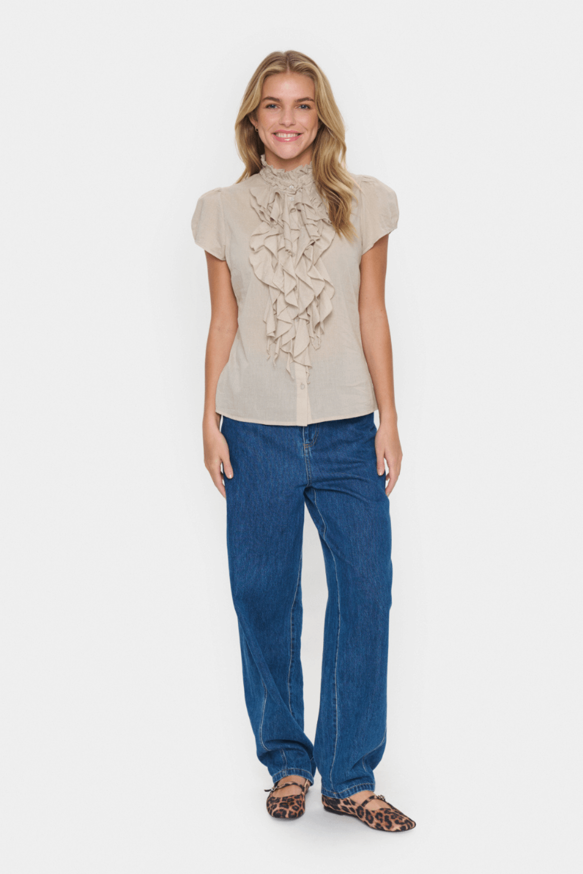 TILLI SHIRT PLAZA TAUPE