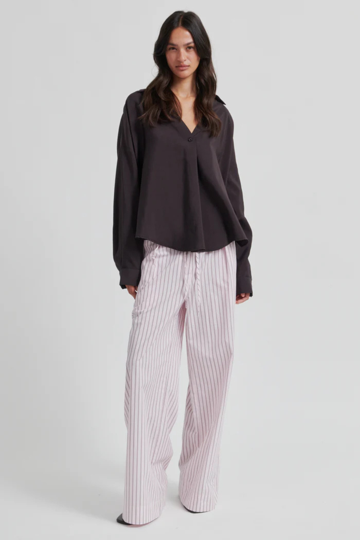 TIMELINE BLOUSE CHOCOLATE TORTE