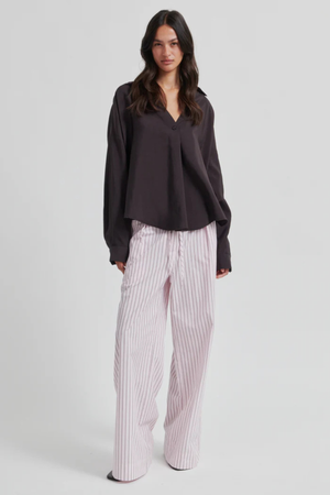 TIMELINE BLOUSE CHOCOLATE TORTE