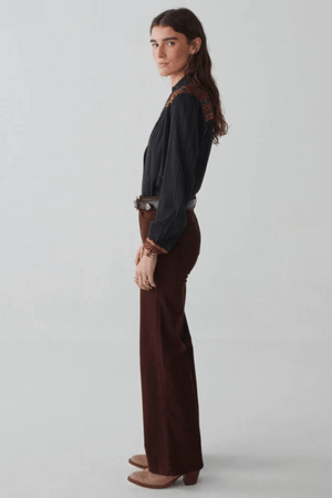 TINA BLOUSE MADURAI CHARCOAL