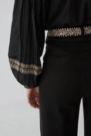 TINA BLOUSE MADURAI CHARCOAL