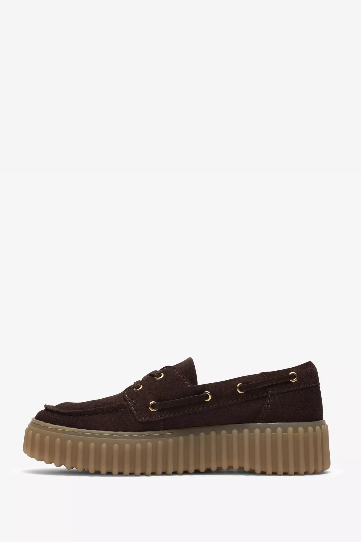 TORHILL BOAT DARK BROWN SUEDE