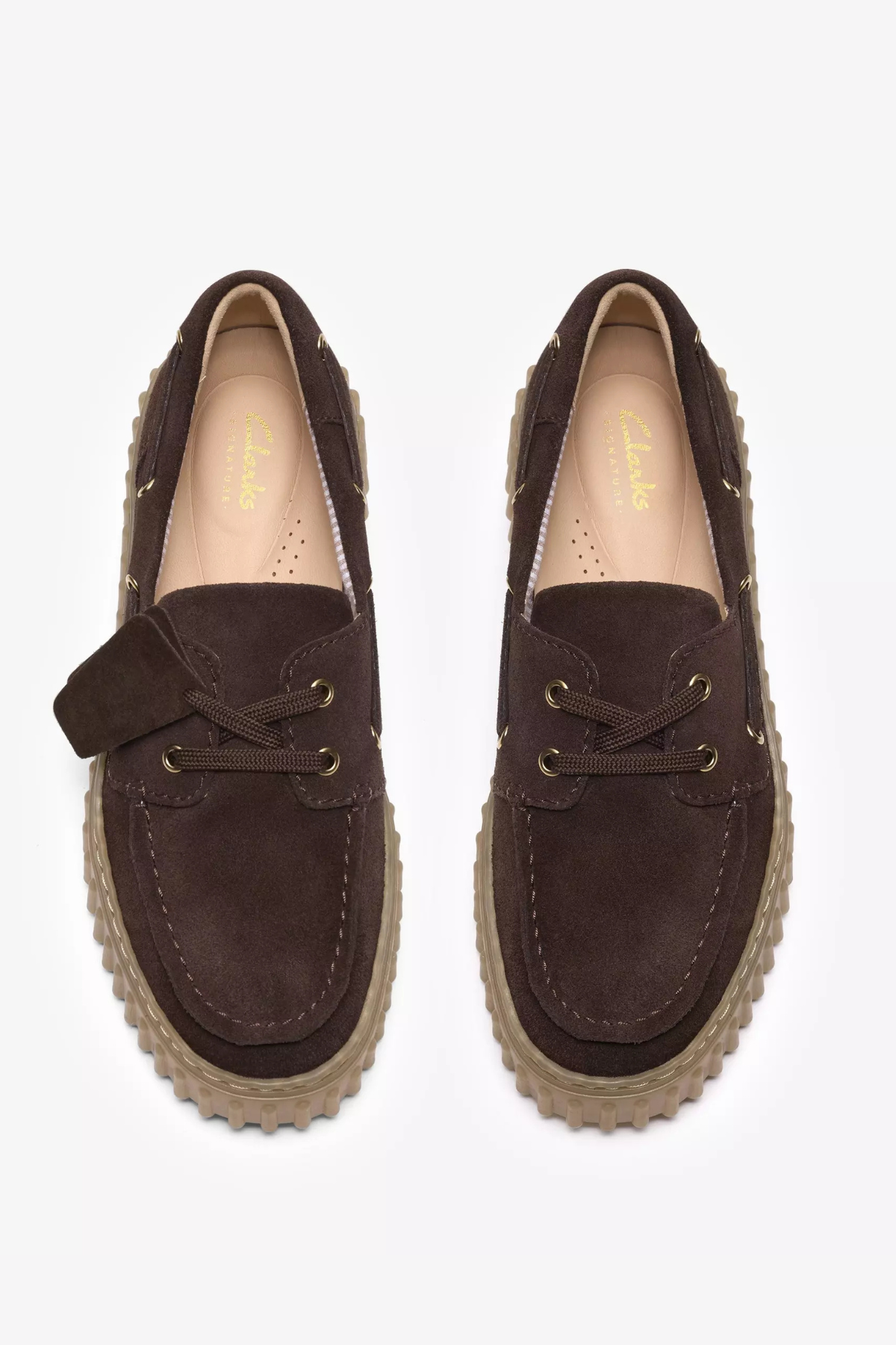 TORHILL BOAT DARK BROWN SUEDE