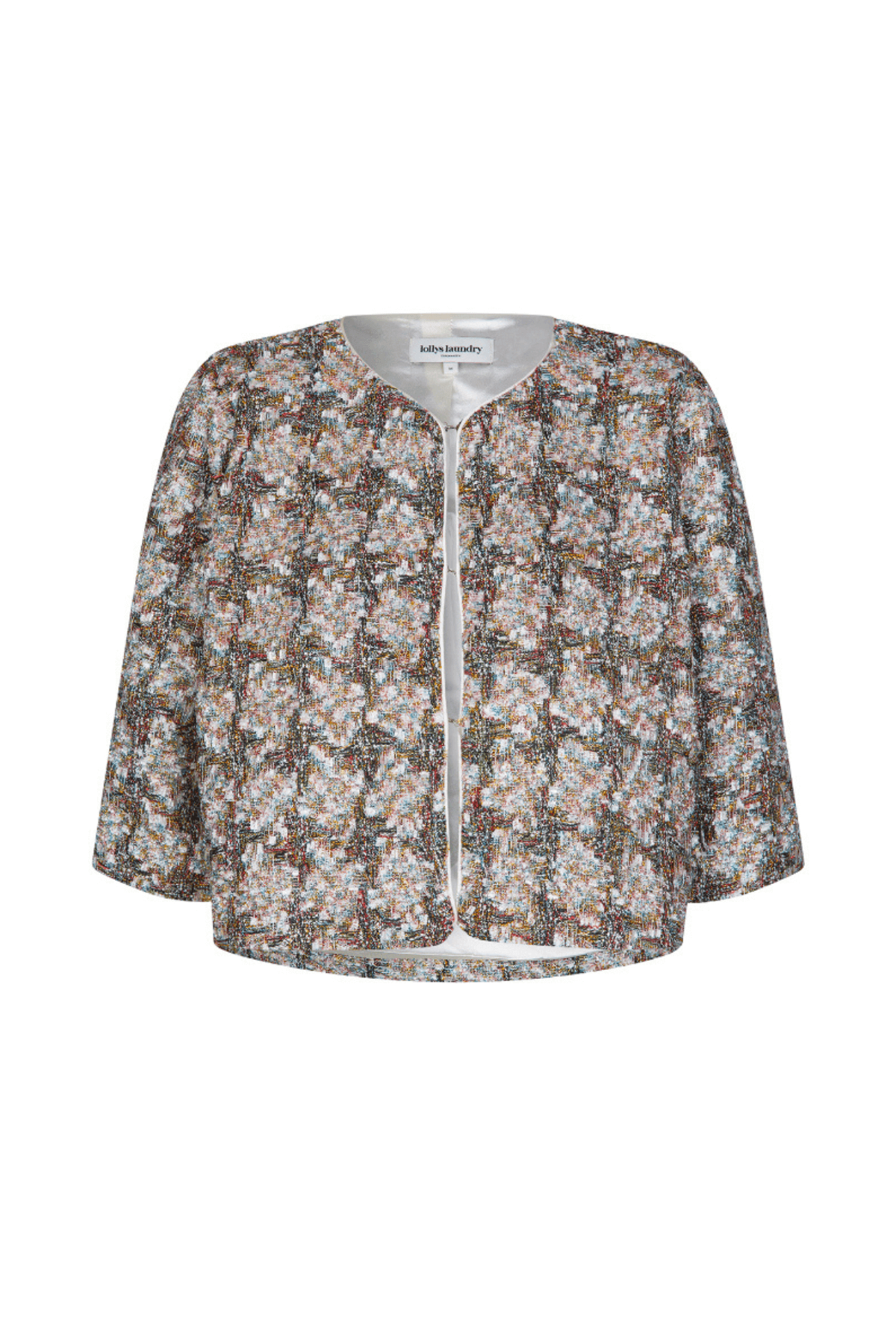 TRINE SHORT JACKET 3/4 BLACK