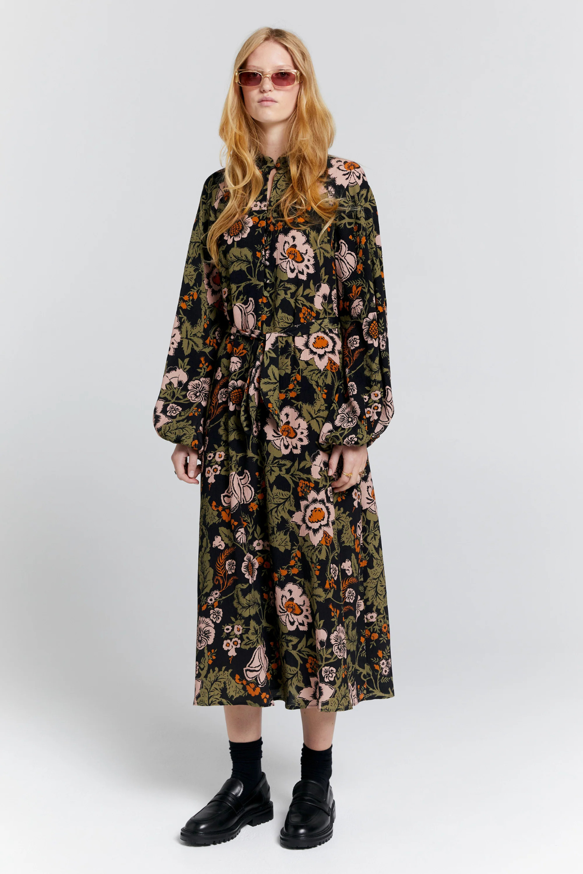 TRUTH DRESS BLACK MULTI