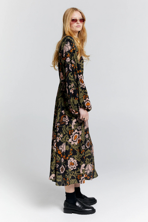 TRUTH DRESS BLACK MULTI