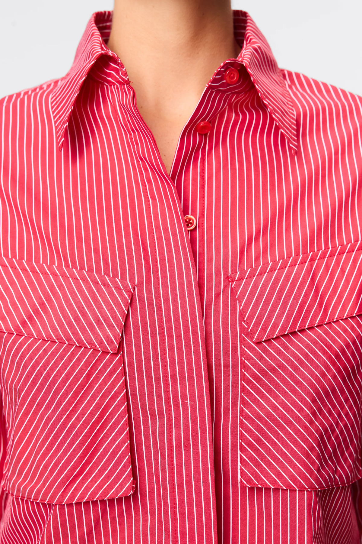 TUDOR SHIRT RED STRIPE
