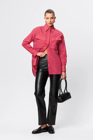 TUDOR SHIRT RED STRIPE