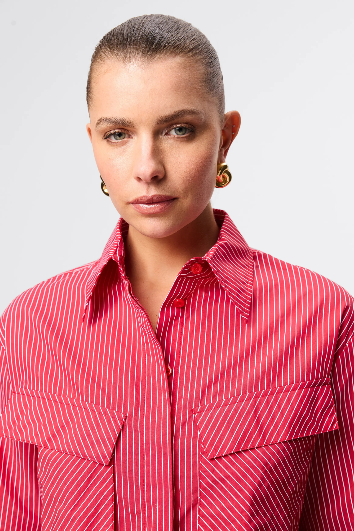 TUDOR SHIRT RED STRIPE
