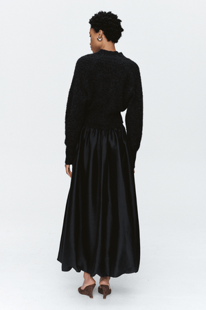 TULIP CARDIGAN BLACK