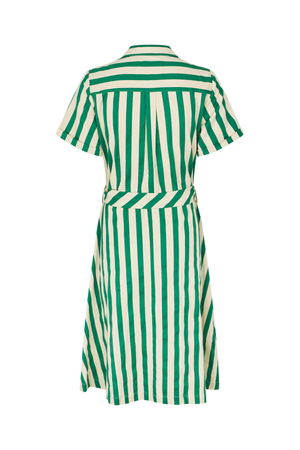 TULLE MIDI DRESS GREEN